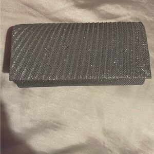 Elegant Silver Clutch